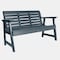 Highwood Usa 4ft Weatherly Garden Bench Outdoor Furniture for Patio, Backyard, Garden AD-BENW4-FBE - alternate 1